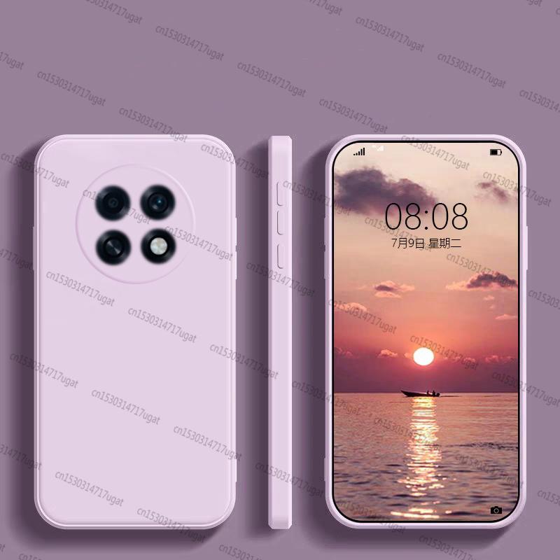 For Oppo A6 GT Case Cover Oppo A6 GT Anti-knock Soft Original Liquid Silicone Candy Color Back Case For Oppo A6 GT Case 6.8 inch