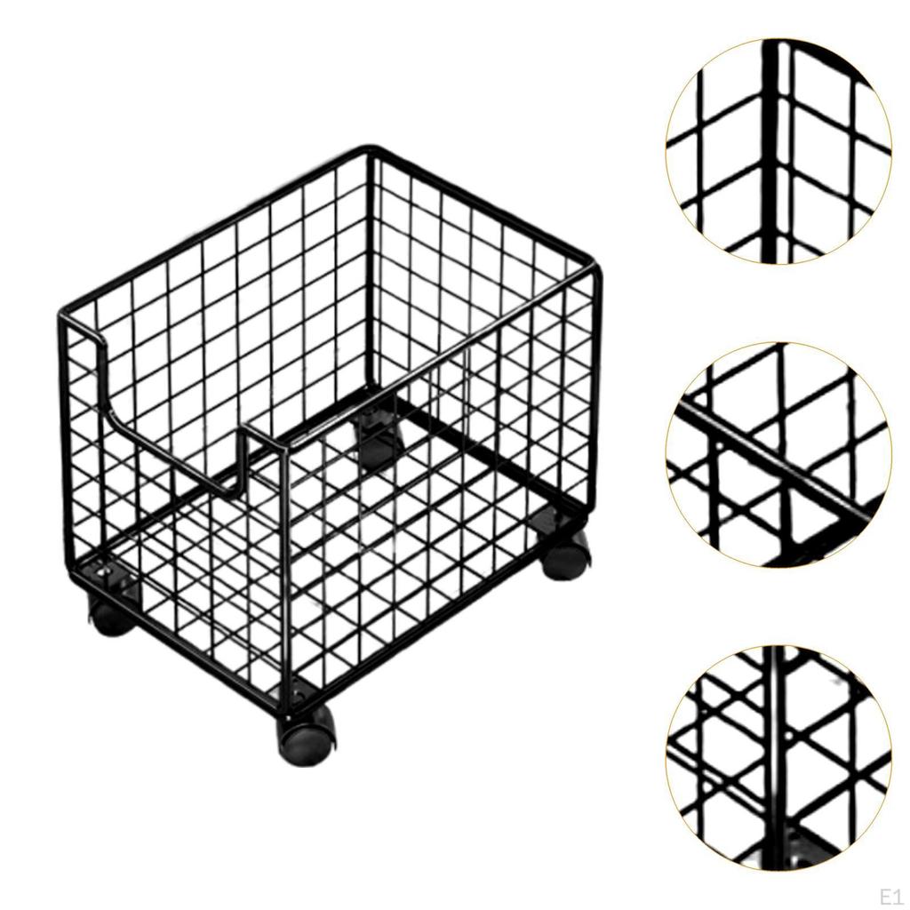 Rolling File Cabinet for Under Desk with Wheels Storage Cart Small Space