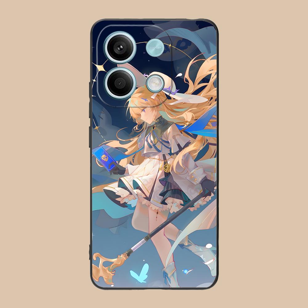 Чехол для мобильного телефона Wuthering Waves Phoebe из матового ТПУ для Xiaomi 15 14 13 12 Mi 11 T Ultra Lite Pro S X 5G, цветной печатный чехол