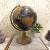 Antique World Map with Countries & Continent Globe for Home Décor,Gift Show-piece, Decoration,Office Table,Luxury Item (,Big Globe,Political Map)