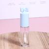 Cute Creative Bow Shape Lip Gloss Tubes Clear Empty Diy Cylindrical Lip Balm Tubes 2.5Ml With Wand Refillable Lipstick Bottle