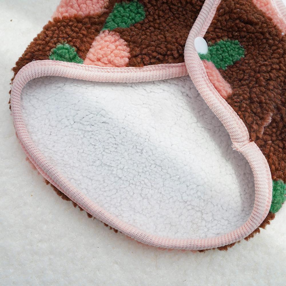 Winter Warm Dog Clothes Cute Puppy Coat Soft Plush Pet Clothes for Small Medium Dogs Chihuahua Yorkie Costume Dog Accessories