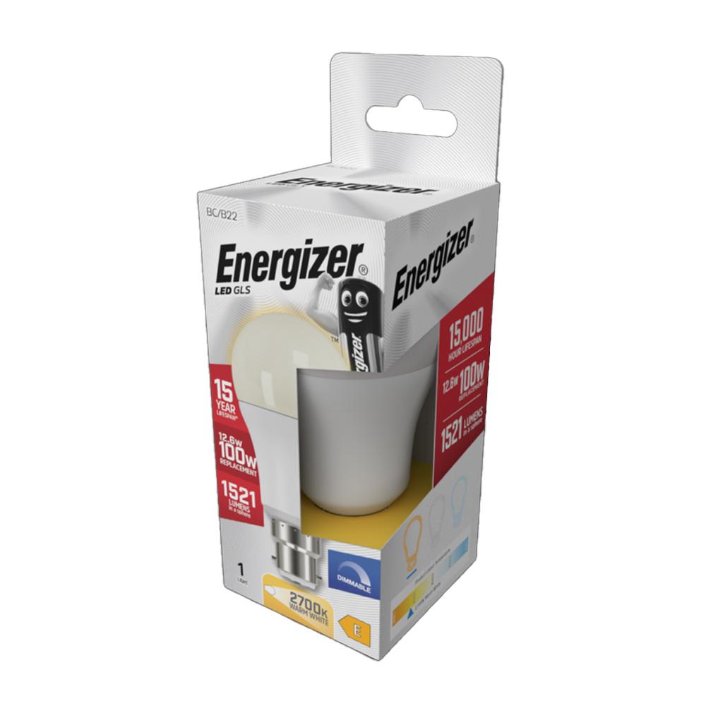 Energizer BC / B22 LED GLS Bulb