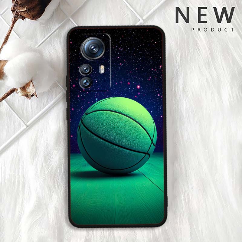 Спортивный баскетбол крутой Для Xiaomi Mi 15 14 13 13T 12 12T 12S 11 11i 11T Pro Ultra Lite 5G Черный Мягкий Чехол для Телефона