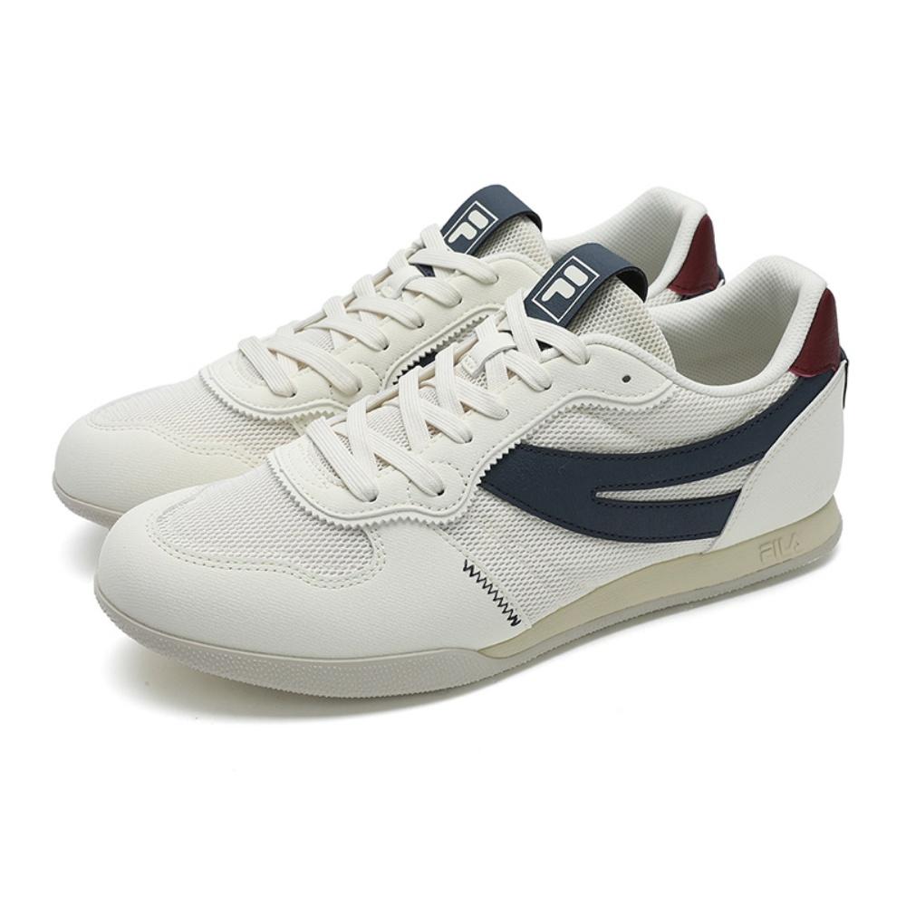 FILA Trail Thin And Elegant Shoes Breathable Low top Casual Shoes Men's White Blue F12M522114FAM