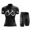 Команда Forever Cycling Женская велосипедная одежда Летний комплект с коротким рукавом Велосипедная майка Одежда для горного велосипеда Maillot Ciclismo Mujer