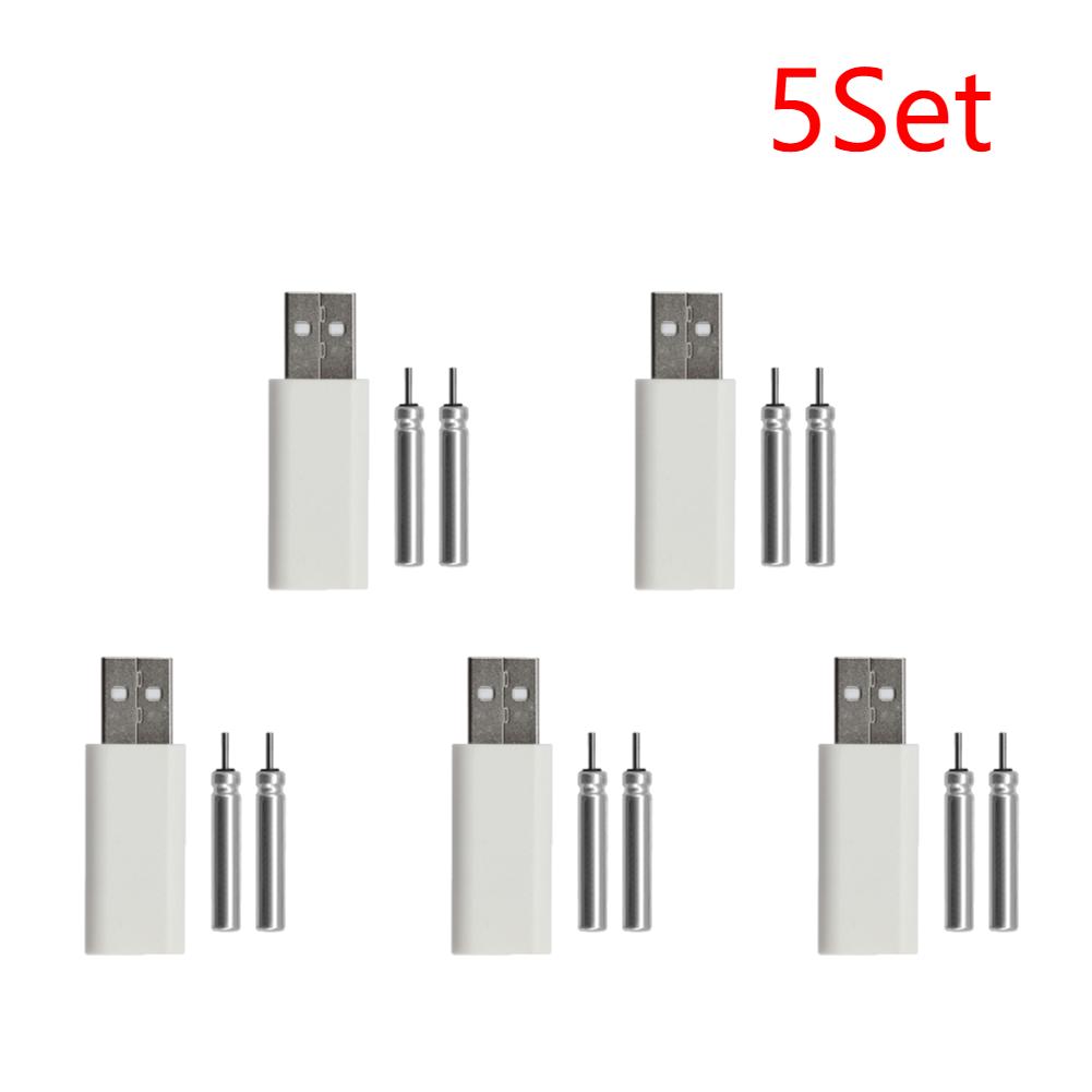Набор 1-5 Светящихся поплавков для ночной рыбалки с USB-зарядкой CR425 Перезаряжаемые поплавки для ночной рыбалки Электронные поплавки Рыболовные аксессуары