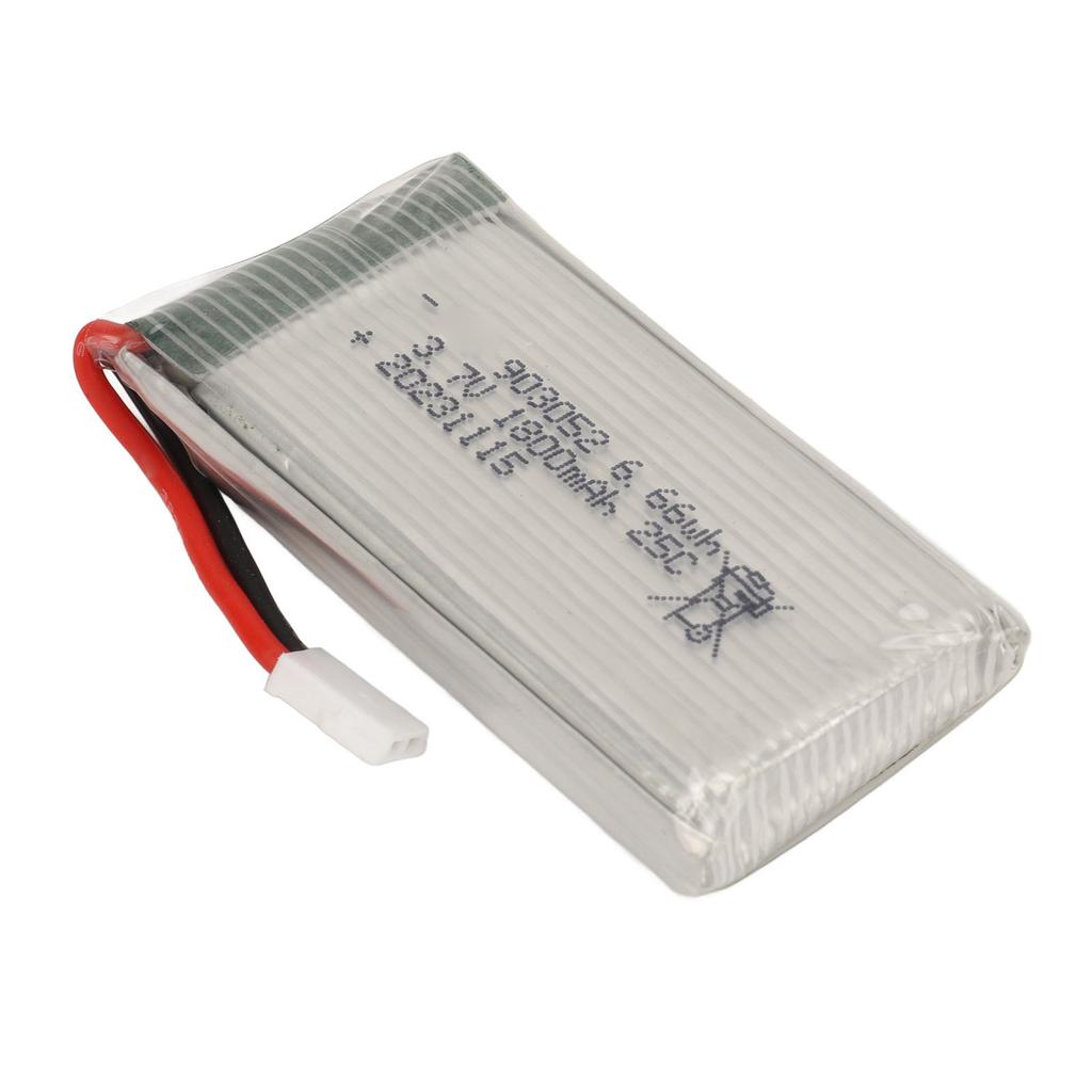 1800mAh 3.7V RC Drone Battery With XH2.54 Plug 903052 25C High Rate RC Helicopter Lithium Battery Fo