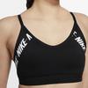 Nike Indy Logo Low Impact Letter Back спортивный бюстгальтер женский спортивный бюстгальтер черный CJ0560-010
