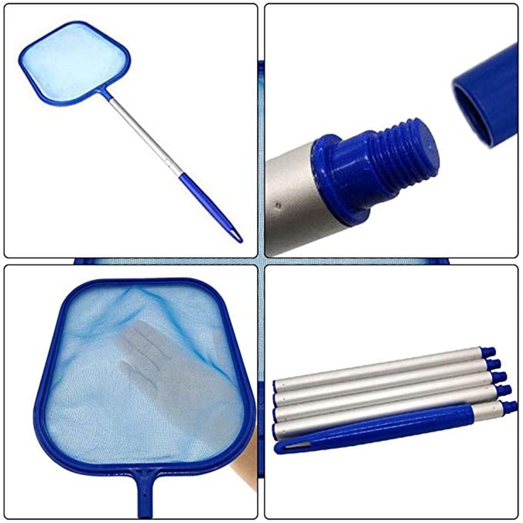 Листовые грабли Сетчатый каркас Скиммер Очиститель Инструмент для бассейна