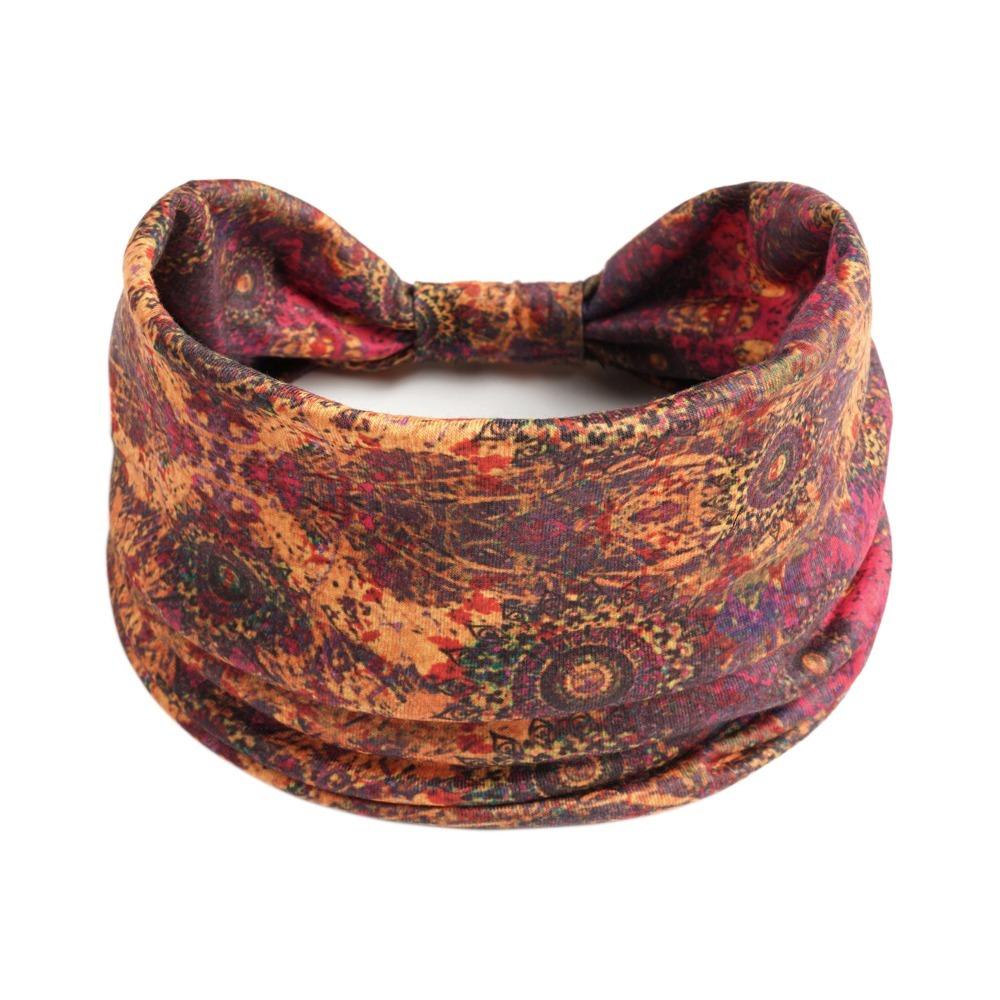 Stretch Boho Headbands Wide-brimmed Wide Headwrap Fashion Workout Head Bands Hair Accessories