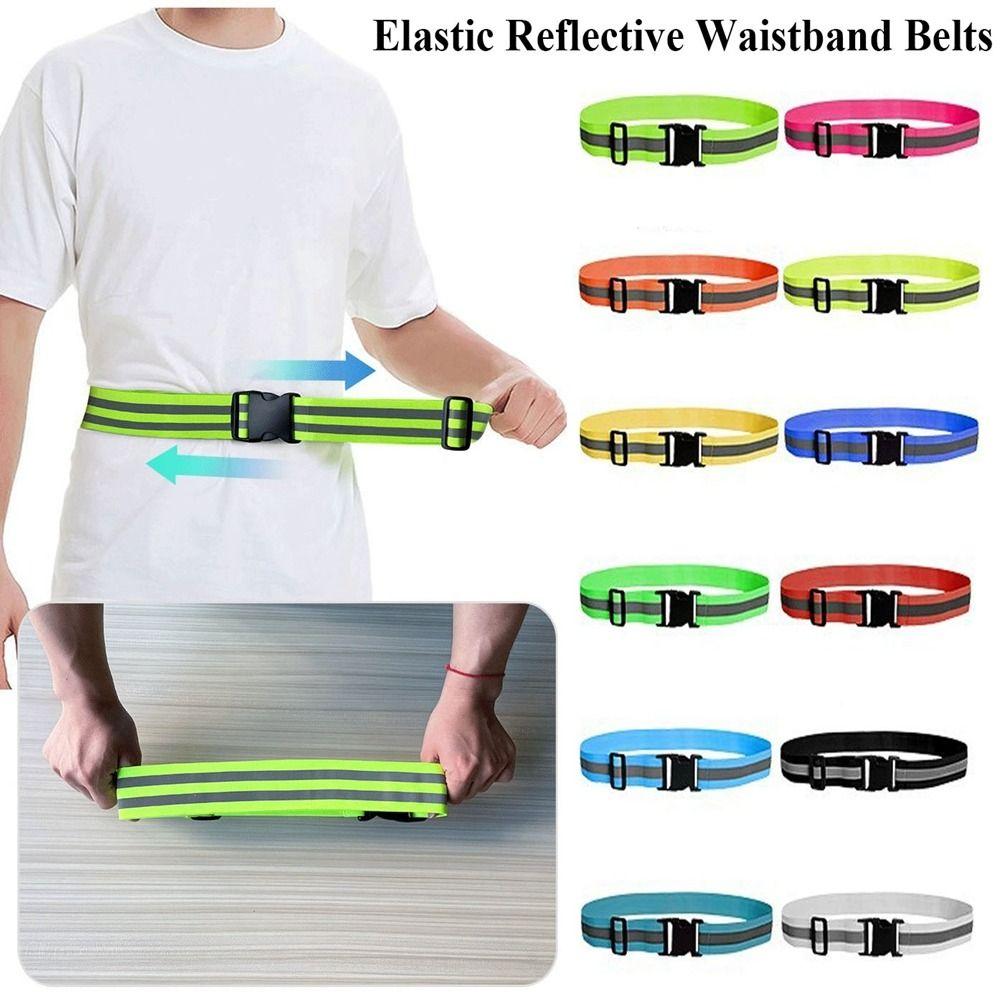 4*1.5cm Running Cycling Waistband High Visible Waistband Outdoor Cycling Accessories