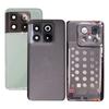 For OnePlus 10T / Ace Pro Back Glass Battery Cover With Camera Frame Rear Battery Glass Door Housing Repair Replac