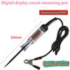 Automotive testing pen LED test light, car digital display, 12v24v70V, automotive repair circuit, fuse detection and testing pen