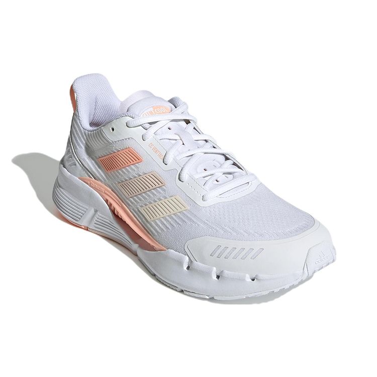 Adidas Climacool Venttack Casual Comfortable Fabric Shock Absorption Durable Breathable Low Top Training Running Shoes Women Sneaker Pink White GV9495