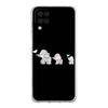 Чехол для телефона Samsung A54 A52 A50 A70 A10 A30 A40 A20S A20E A02S A12 A14 A22 A24 A42 A34 A32 5G A04s, чехол для пары, стильный мультфильм
