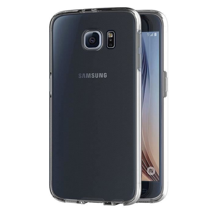Coque pour Samsung Galaxy S6 EDGE PLUS -Housse Etui Gel TPU Transparent Intégrale Avant Arrière Silicone Souple Phonillico®