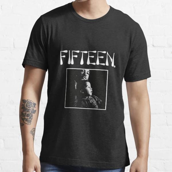 Футболка с принтом Fifteen Band ЧЕРНАЯ Мужская и Женская Размер S-5XL SHN18 Унисекс Футболка