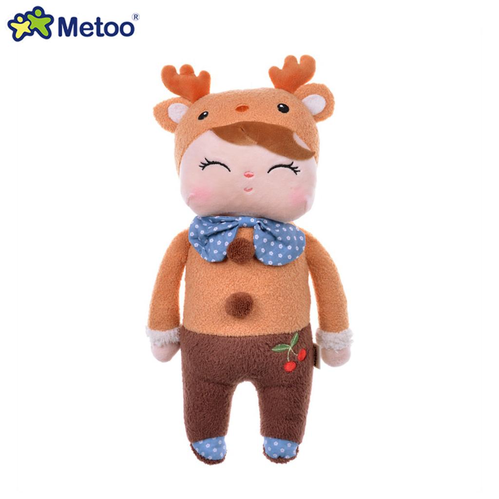 Оригинальная плюшевая кукла Metoo Dream Bunny Angela 13 дюймов, милая, для девочек, мягкие игрушки, подарки на день рождения, идеально для детей, младенцев
