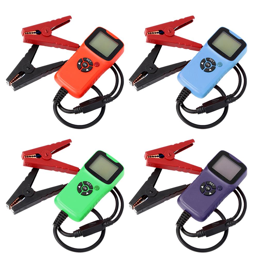 Car Battery Charger Tester Analyzer 12V 2000CCA Battery Voltage Test Charge Circuit Charge Tester
