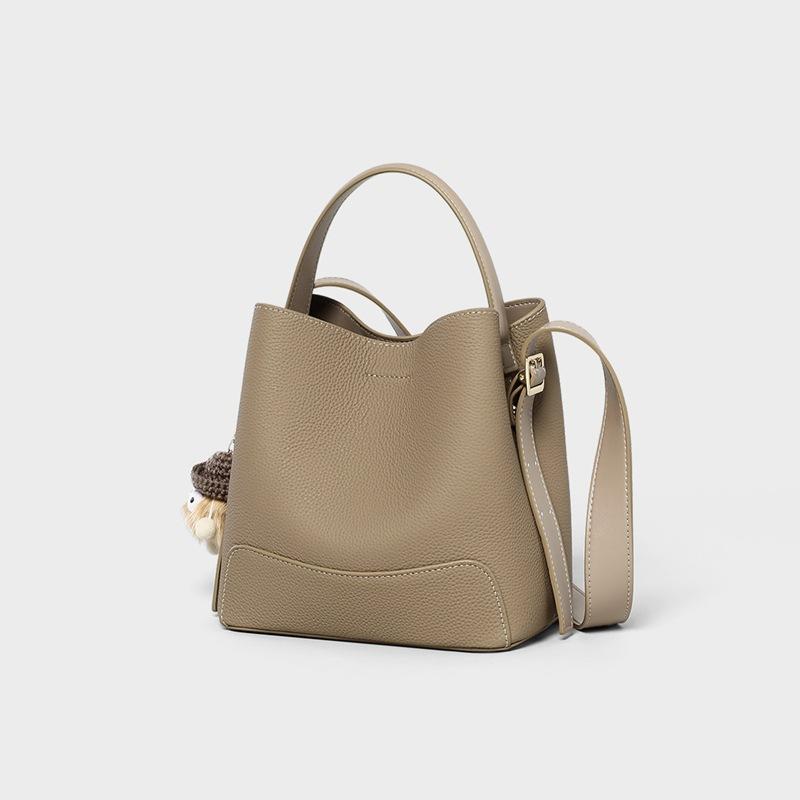 Bucket Bag Women's 2025 New Autumn and Winter Women's Bag Large Capacity Versatile Shoulder Crossbody Bag Handbag Box Bag