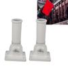 2pcs Easy Install Flag Pole Holder Multi Position Flagpole Bracket Flag Pole Mount  Outdoor