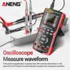 ANENG AOS02 Digital Oscilloscope Transistor Test Multimeter 48MS/s Sampling Rate 10MHZ Analog Bandwidth Support Waveform Storage Portable Tester Tools