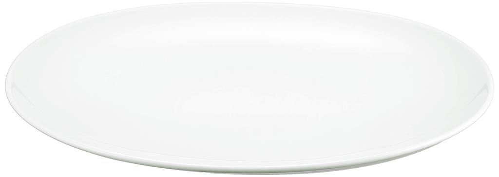Hasami Ware "Common" Oval Plate, 35cm, White, 17943