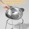 Elevated Dog Bowls Proof Deck Raised Stand with Stainless Steel Dog Food and Water Bowls Licking Plate for Cast Small Large Dogs