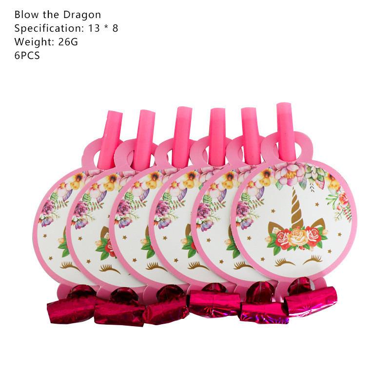 Венок Единорог Детские Принадлежности для Дня Рождения Зачарованная Посуда Чашки Тарелки Вилки Салфетки И Баннер