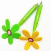 Plastic Writing Signing Pen Cartoon Sunflower Ballpoint Pen New Ballpoint Pen