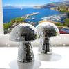 Party Mushroom Disco Ball Glitter Mirror Disco Ball Decoration Retro Reflective Disco Tiles Mushroom Home Bars Parties Weddings Nightclubs Ornament