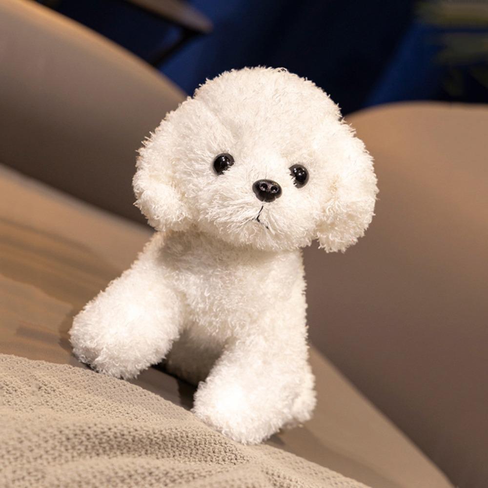 Мягкая игрушка собака плюшевая игрушка животные пудель собака кукла креативная маленькая собака плюшевая кукла мальчики девочки