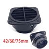 75/60/42mm Car Air Vent Outlet Flat Diesel Heater Air Heater Ducting For Webasto Eberspacher Diesel Parking Heater