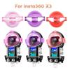Фильтр для дайвинг-бокса для спортивной камеры insta360 X3, аксессуары для фотосъемки, подводный корпус, чехол-скин для камеры, водонепроницаемый чехол