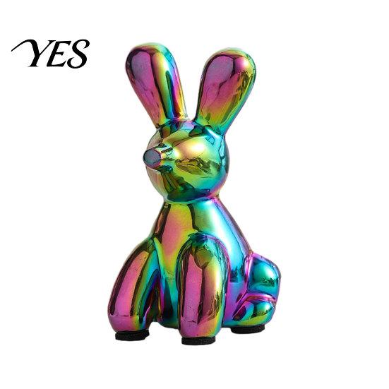 Easy Maintenance Statue Nordic Animal Statue, Gold Elephant Monkey Rabbit Figurines, Luxury Water-rinseable Decor Desk for Bookshelf, Living