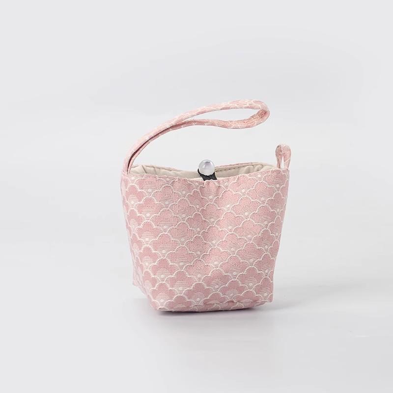 Хлопчатобумажный мешочек, мешочек для хранения, чашка-мастер, портативный и переносной маленький мешочек для чайной чашки, тканевый мешочек, мешочек со шнурком, дорожный чехол