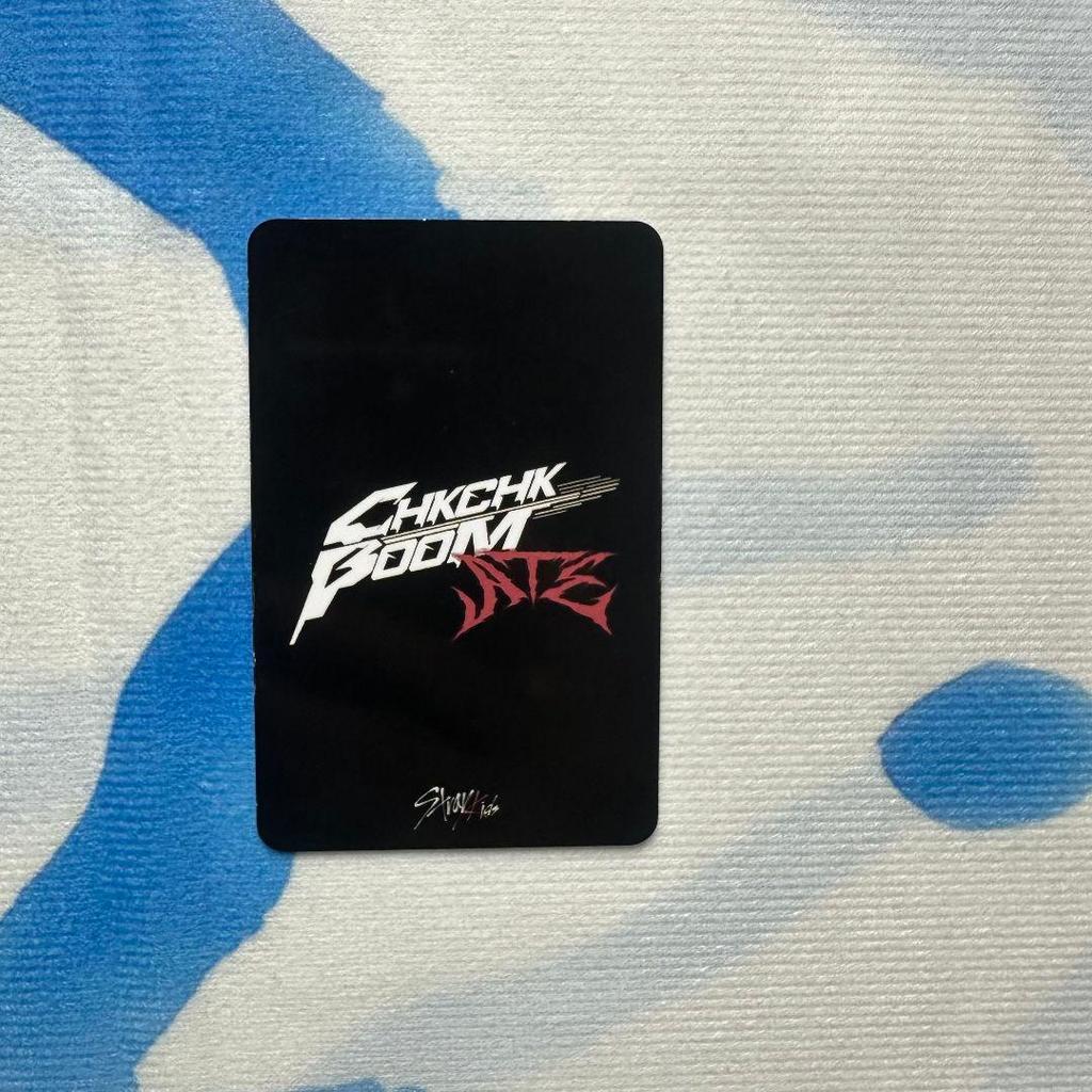 [Б/У] Straykids Chk Chk Boom Сынмин Санок Торговая карточка