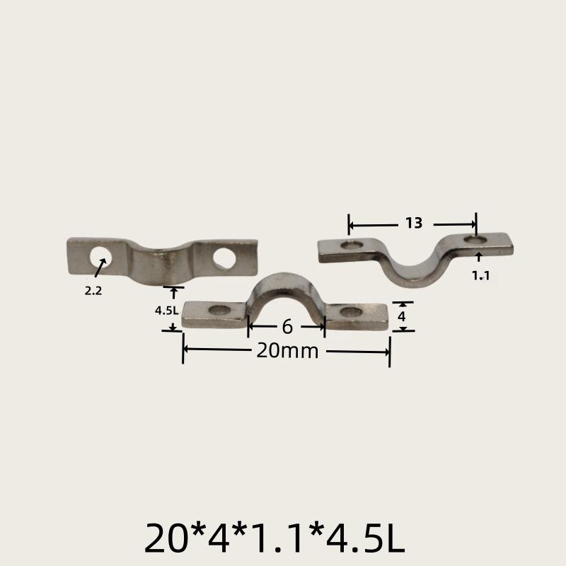 Bridge-Type Metal Wire Clamp Terminal Block Saddle Clip for Lighting Wiring