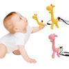 Мультфильм Жираф Кулон Мама Ожерелье Детские Прорезывания Зубов Жевать Силиконовый Прорезыватель Игрушка