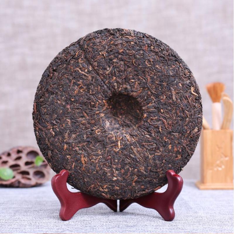 357 г Юньнаньский пуэр, приготовленный чайный пирог, Бохэтанг, спелый чай Пуэр, китайский старый чай Пуэр