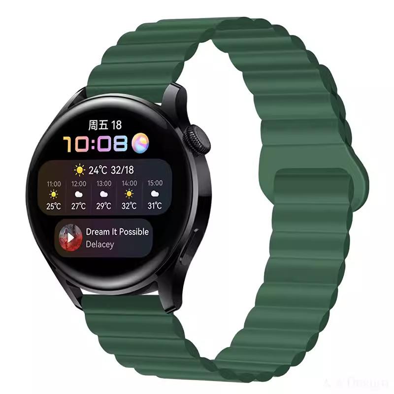 Suitable for Huawei Watch with GT2/GT3/GT4/watch3/Honor Magic2 Silicone Magnetic Meter