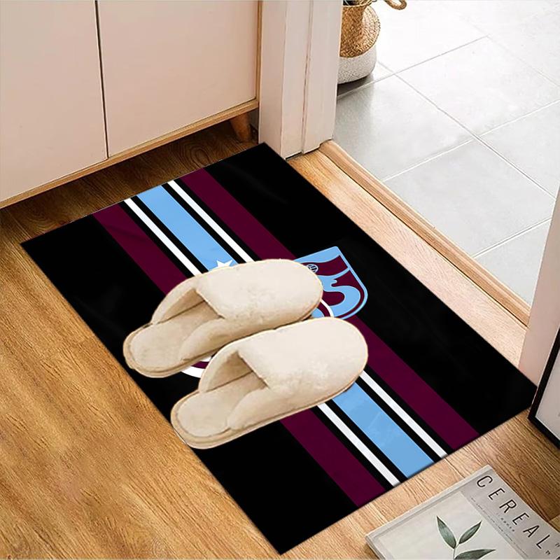 Trabzonspor Crest Emblem Rug Office Floor Mat - Machine Washable for Bedroom, bedroom, livingroom, Room Decor Fan Gifts Christmas