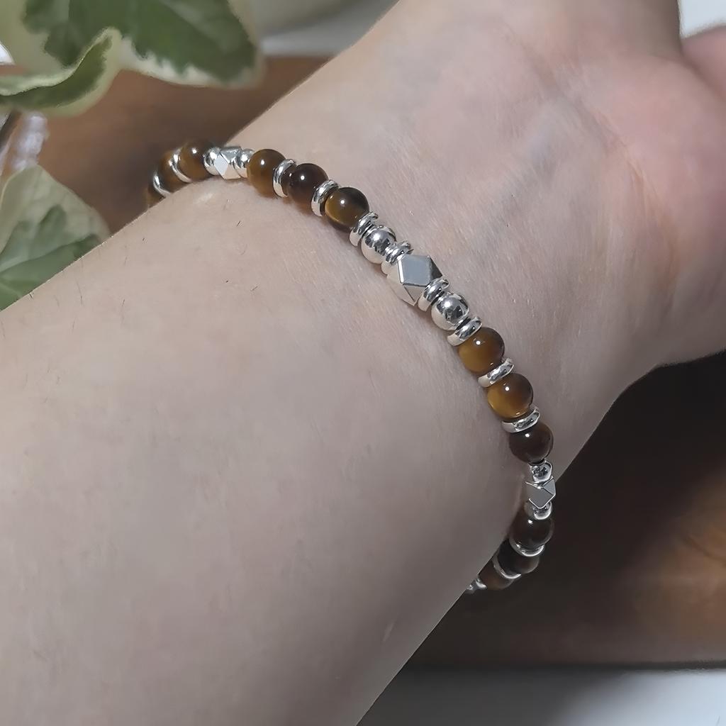 Красивый многогранный браслет из бусин ручной работы, оригинальное ремесло, поднимающий настроение, повседневная мода, украшение для рук