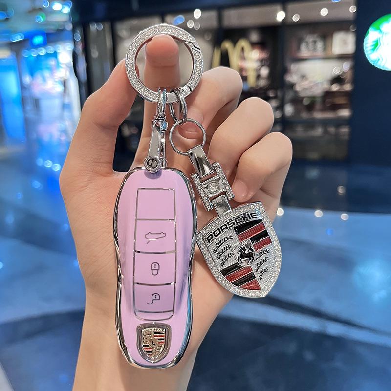 Чехол-заглушка для ключа Porsche для Cayenne, Macan, Panamera, 718/911