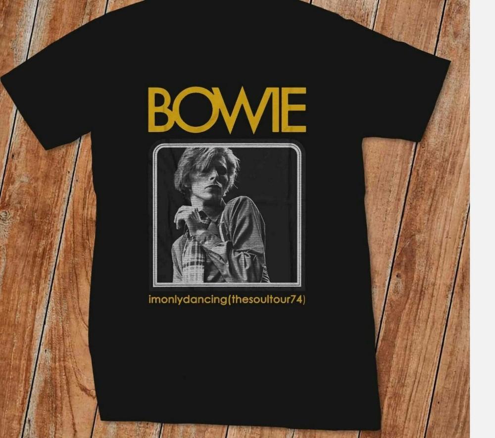 David Bowie Album Concert Tour Cotton Black Unisex S-2345XL T-shirt Unisex T-Shirt