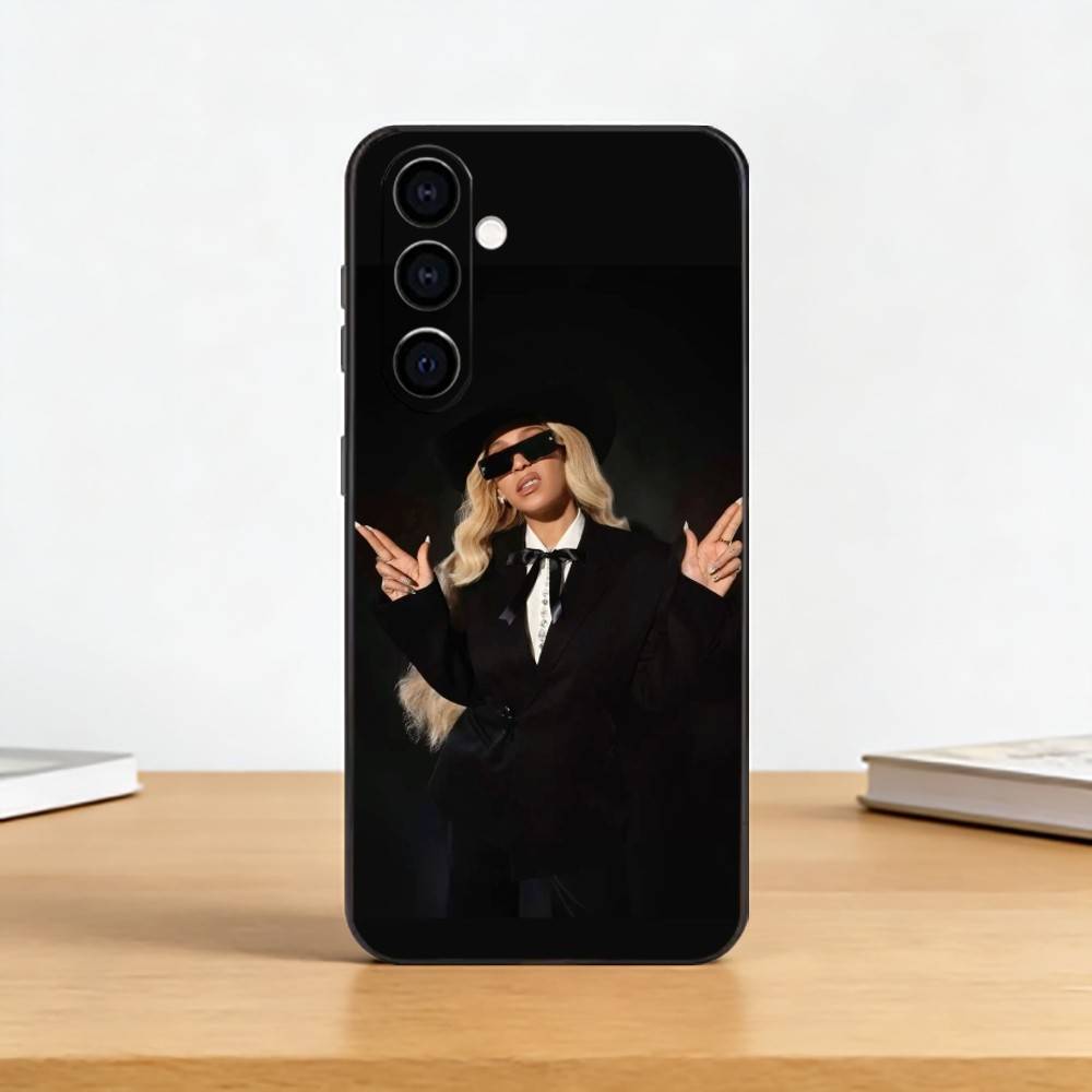 Beyoncé - Cowboy Carter Phone Case For Samsung Galaxy A73,A72,A71,A70,A53,A52,A51,Soft Silicone Black Cover