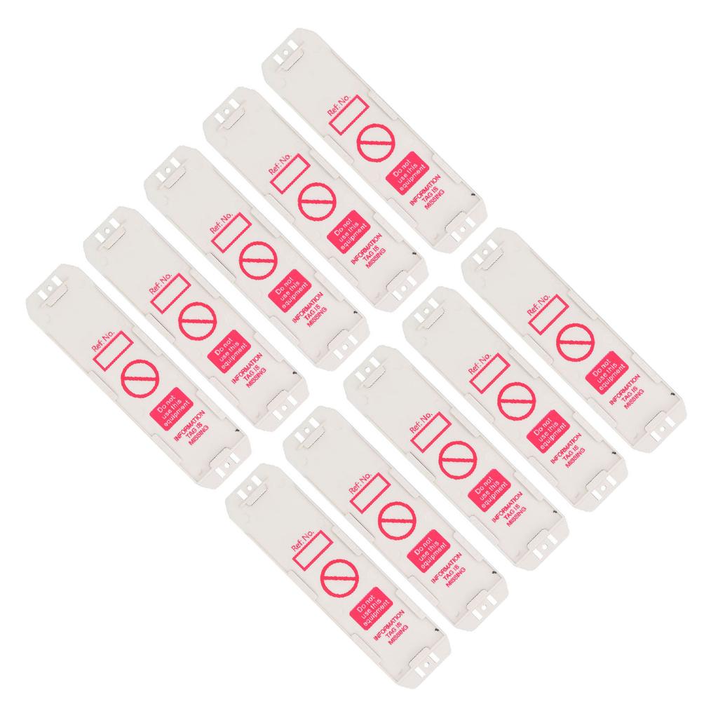 10 шт. пластиковый держатель статуса лесов для тегов проверки безопасности, не используйте держатели лесов