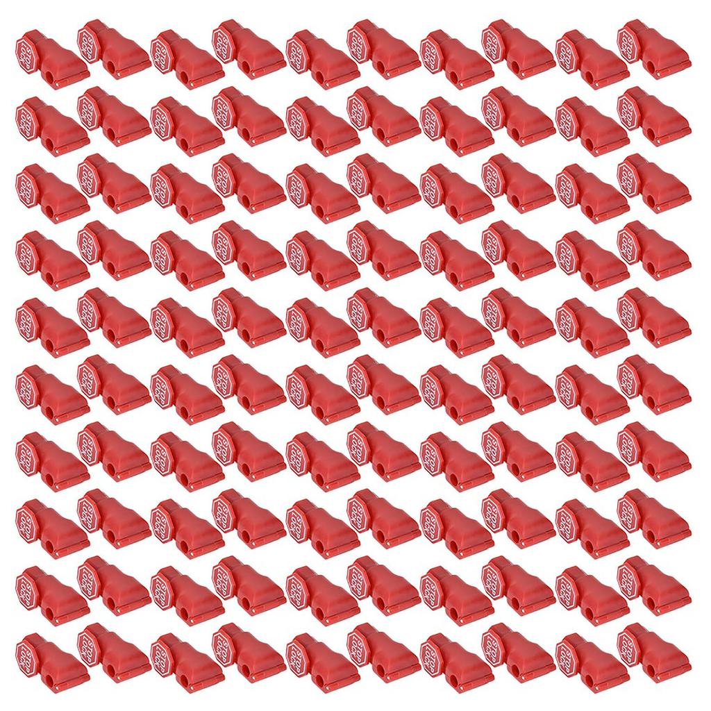 100 шт., крючок для супермаркета, противоугонный, для полки, крючок, замок, крепеж, аксессуары 4,5 мм