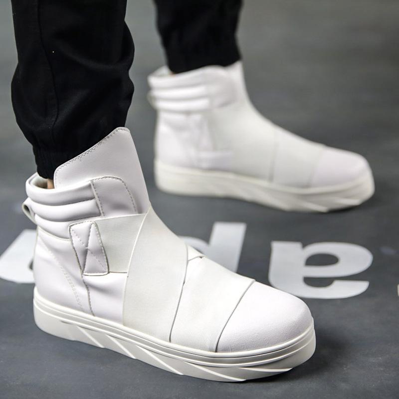 Осенняя классика, оригинальная мужская обувь, модные красные туфли с высоким берцем, дышащие повседневные туфли без застежек для мужчин, Zapatos Para Hombres